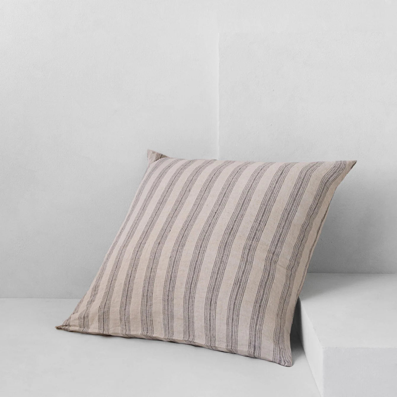 Linen Pillowcase | Basix Stripe Euro