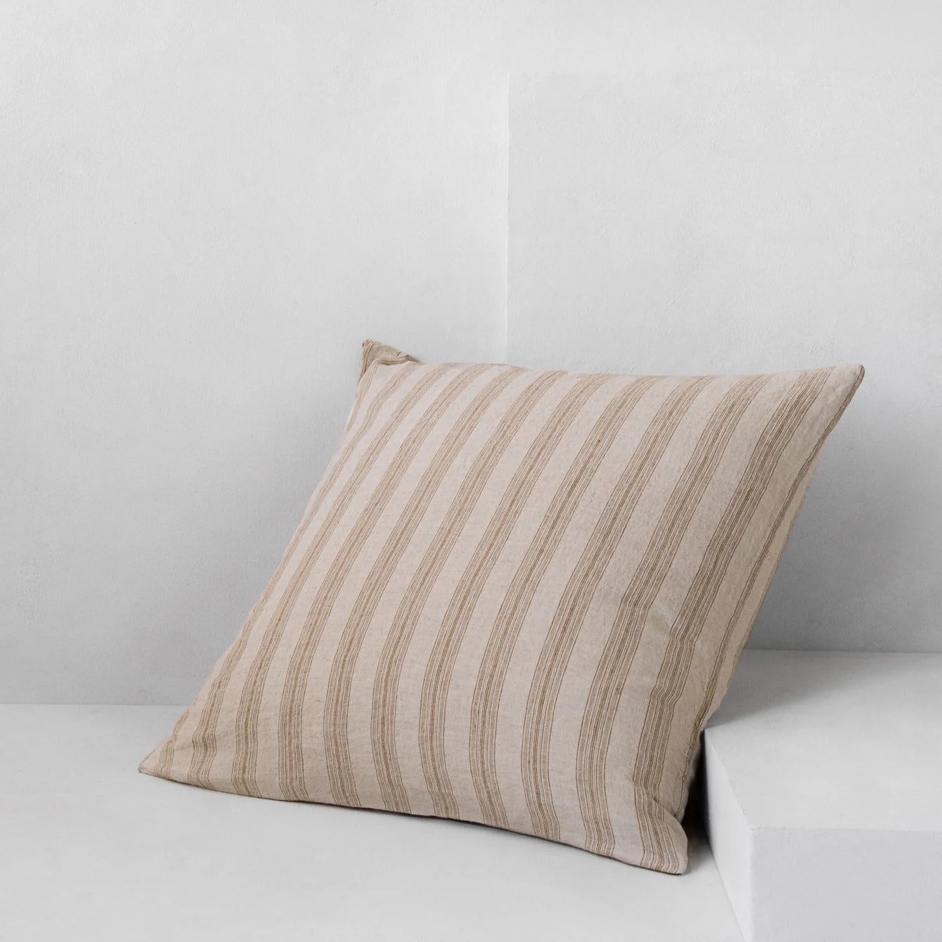 Linen Pillowcase | Basix Stripe Euro