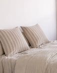 Linen Pillowcase | Basix Stripe Euro