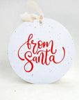 From Santa | Set of 3 Plantable Gift Tags