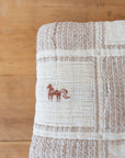 Large Crochet Patchwork Pony Blanket | Twin