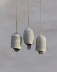 Hand Thrown Ceramic Hanging Bell | Duck Egg
