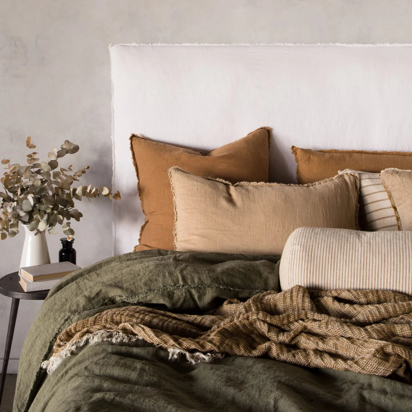 Linen Pillowcase | Flocca Euro