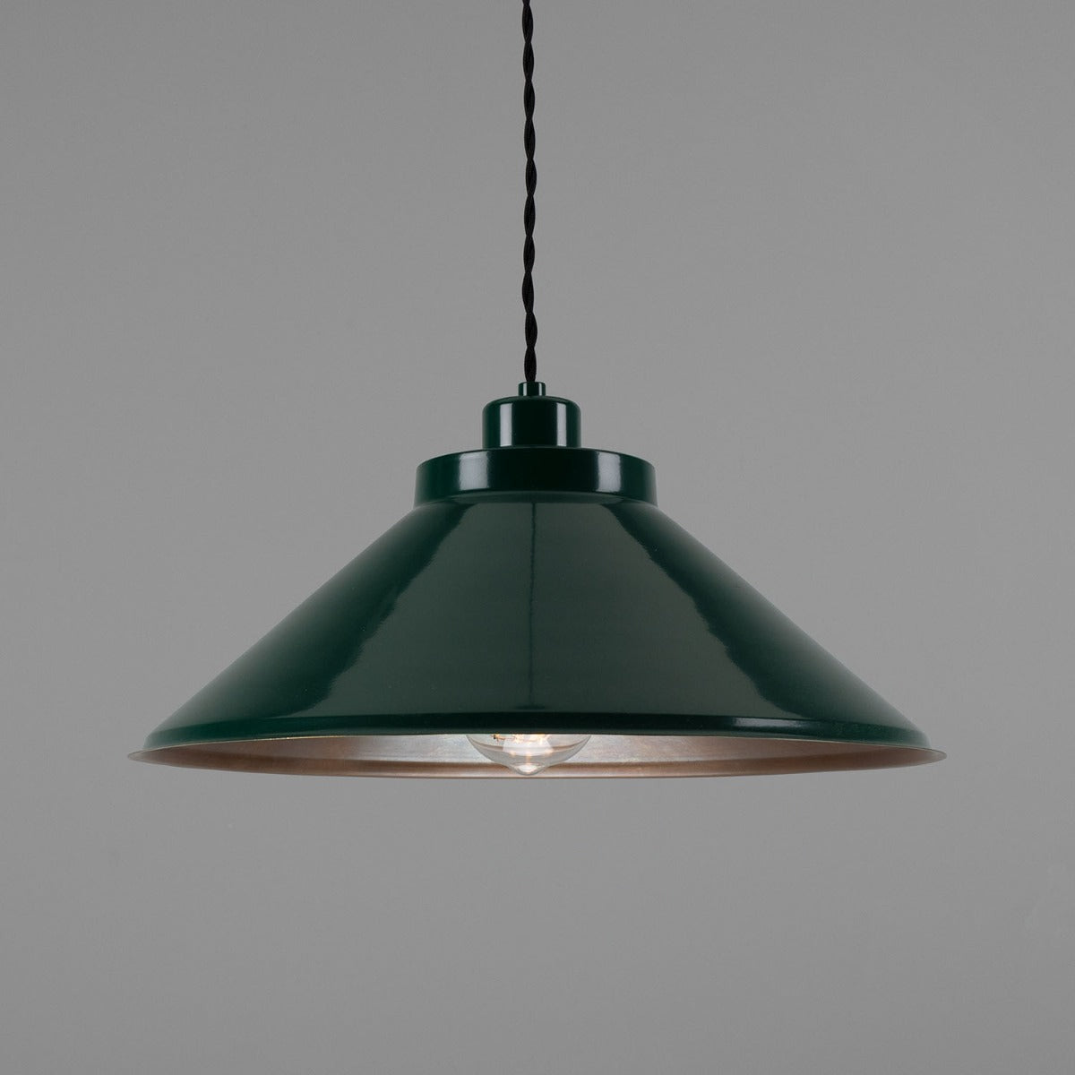 Regan Colored Brass Pendant Light