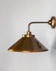 Regan Vintage Brass Wall Sconce