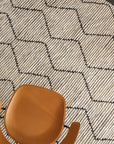 Nala Rug | Natural + Slate