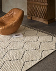 Nala Rug | Natural + Slate