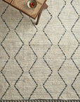 Nala Rug | Natural + Slate