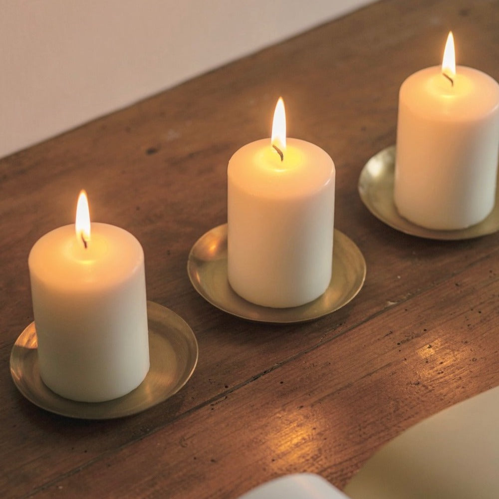 Petite Round Brass Dish