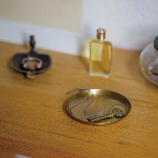 Petite Round Brass Dish