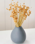 Modern Porcelain Vase | Charcoal