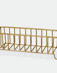 Brass Slender Wire Basket