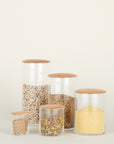 Simple Storage Glass Jars | Assorted Sizes
