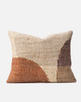 Piha Handwoven Pillow | Brick & Multi